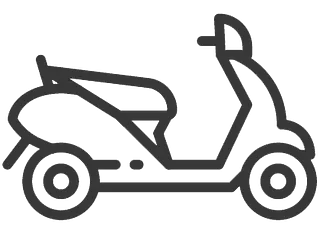 Moped ikon
