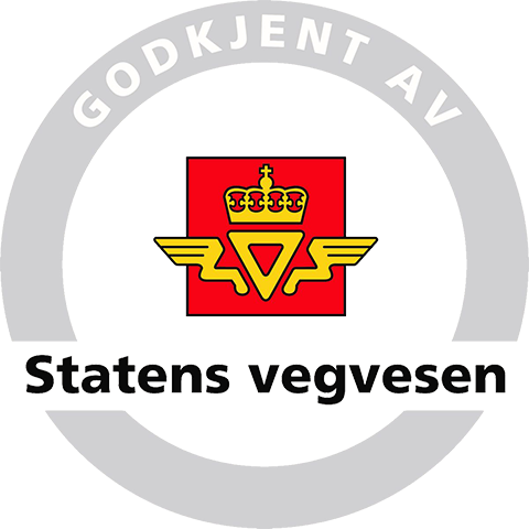 Godkjent av Statens Vegvesen